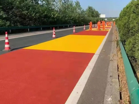 道路路面改色施工