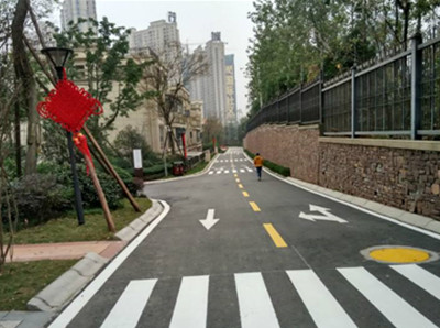 小区厂区划线标线