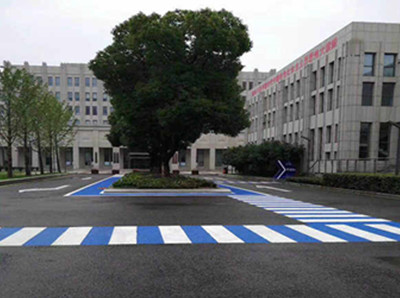 厂区划线施工