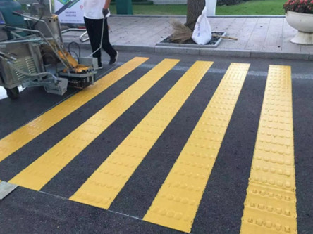 振荡标线